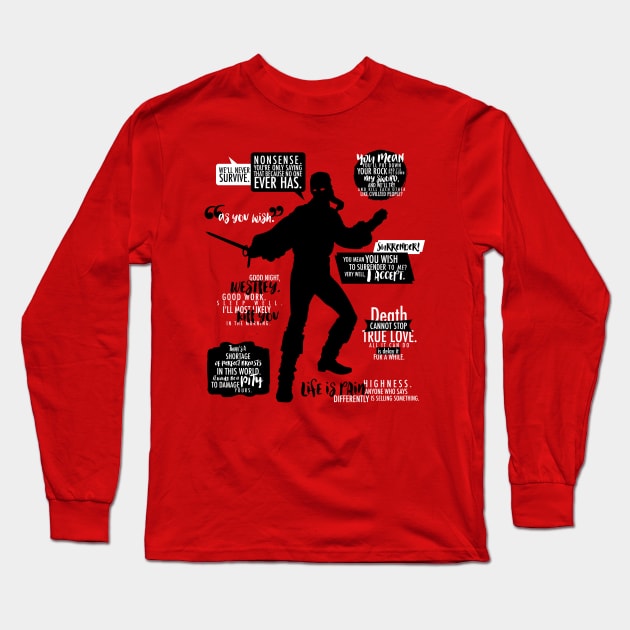 Princess Bride - Westley Long Sleeve T-Shirt by firlachiel